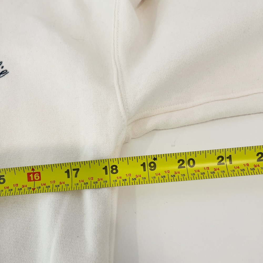 Abercrombie & Fitch Race Club Relaxed Quarter Zip Sweatshirt Sailing Nautical XS - Picture 6 of 8